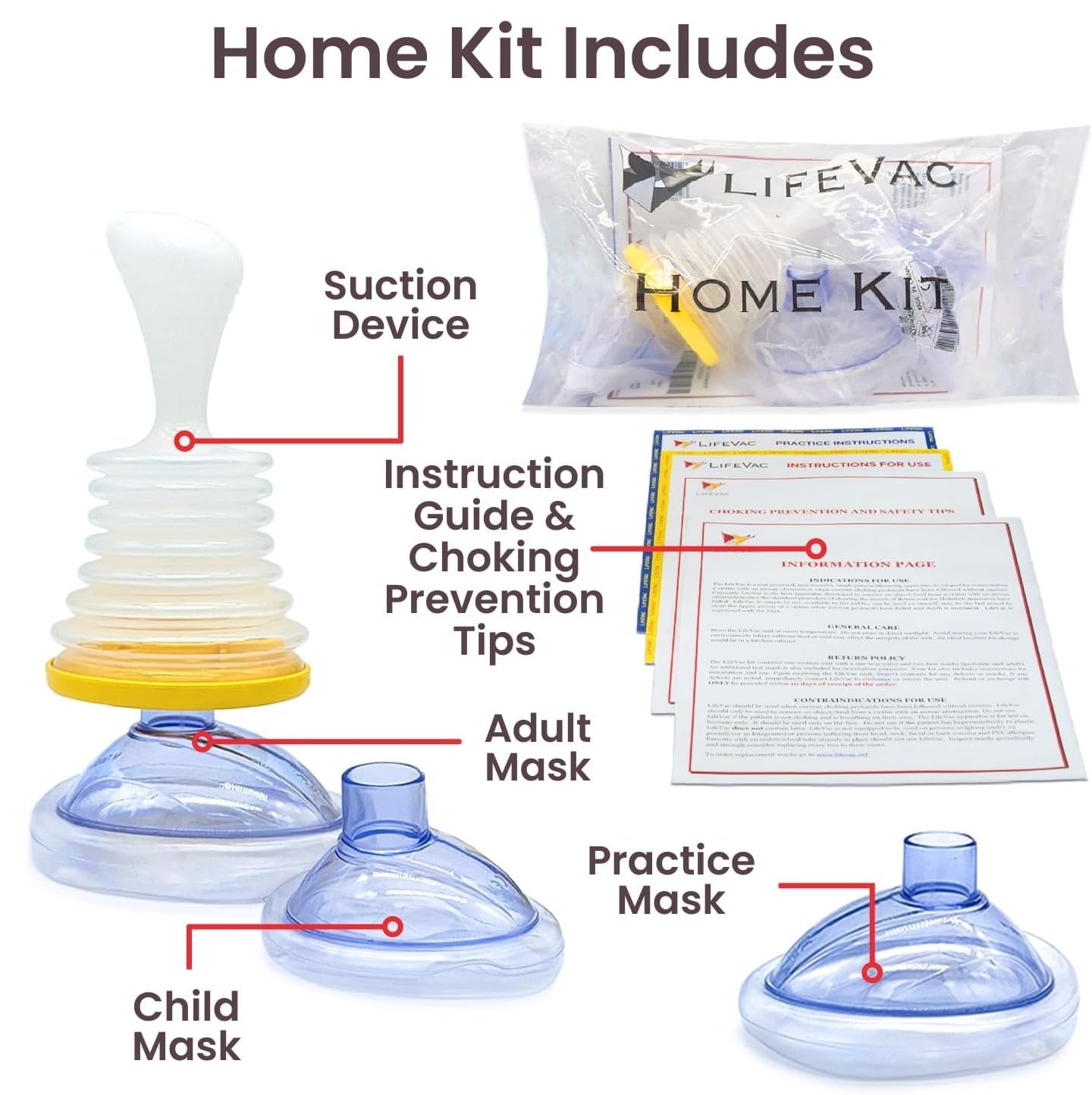 LifeVac Anti-Choking Home Kit - LifeVac